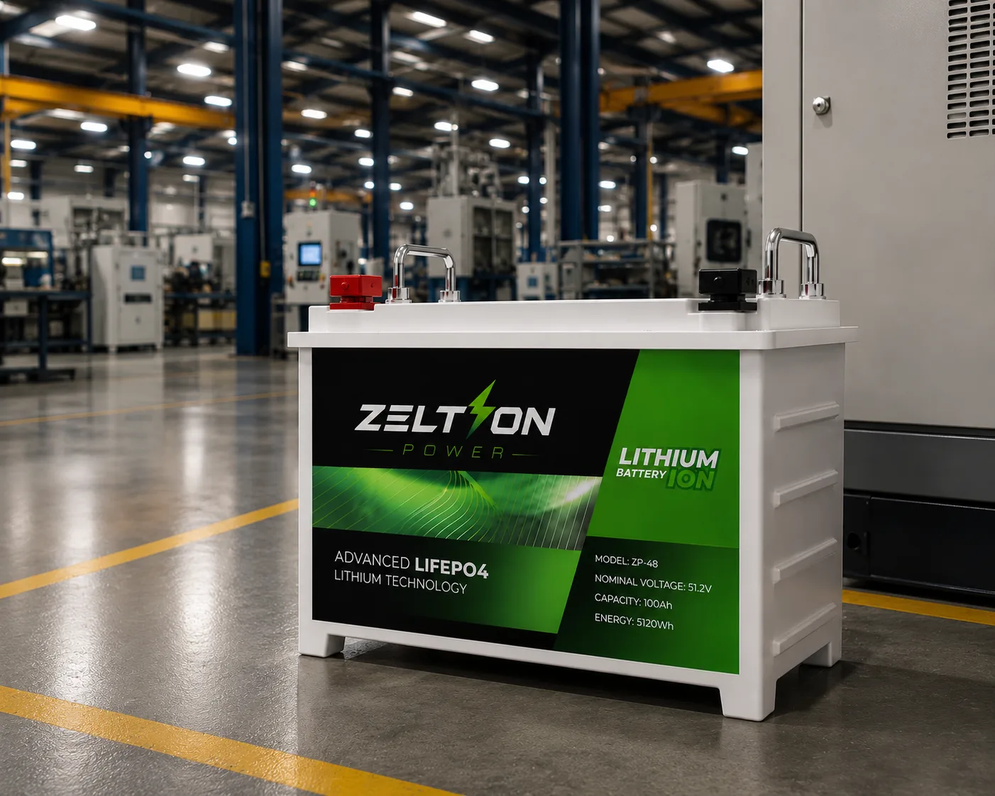 Manufacturing: Zeltron Power lithium battery backup