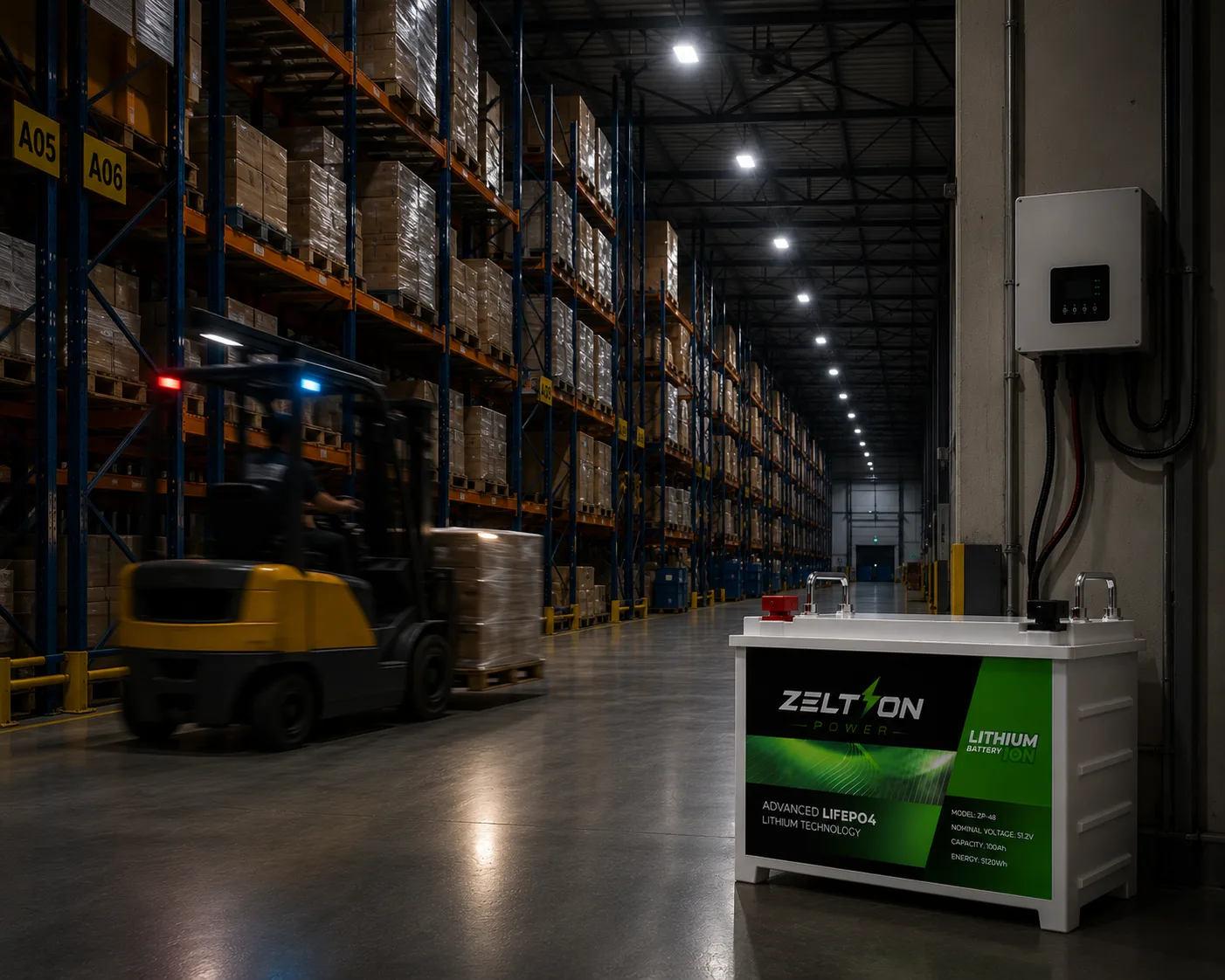 ZEL 4800 used for warehouses