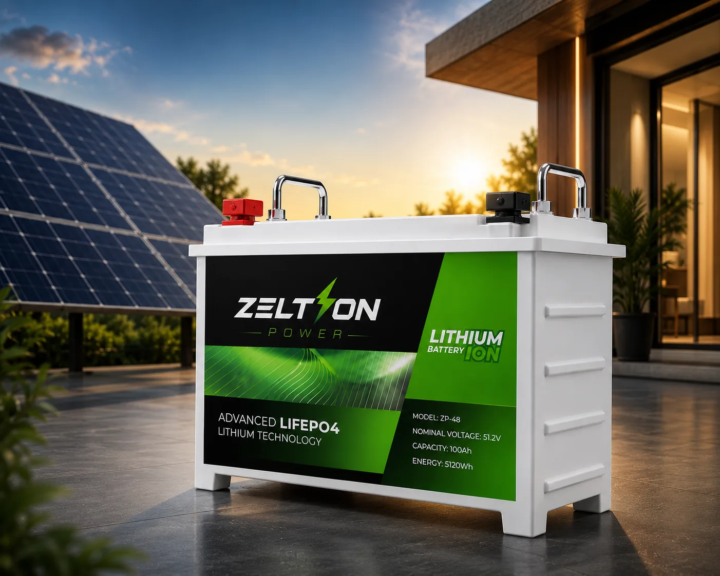 Renewable Energy Storage: Zeltron Power lithium battery solution